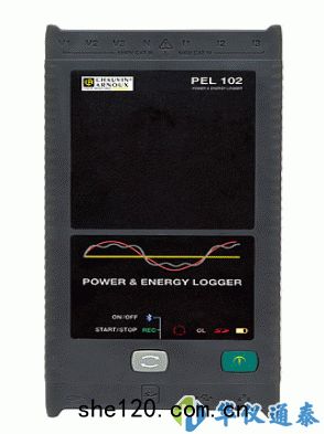 法(fǎ)國CA  PEL102在綫電能質(zhì)量(liáng)記(jì)錄儀(yí)