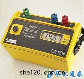 法國CA CA6423三極(jí)法(fǎ)接(jiē)地(dì)電(diàn)阻測試(shì)儀