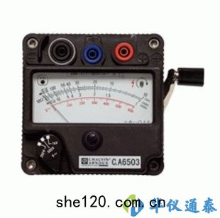 法(fǎ)國CA CA6503手(shǒu)搖絕緣(yuán)表