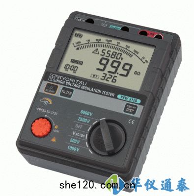 日本共(gòng)立KEW3126高壓(yā)絕緣(yuán)電阻測(cè)試儀(yí)