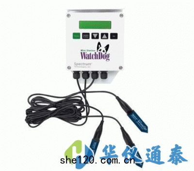 美(měi)國(guó)SPECTRUM WatchDog 2400土(tǔ)壤水(shuǐ)分溫度(dù)電導率自動監測站