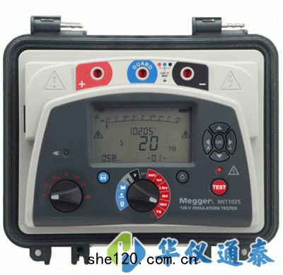 美(měi)國(guó)Megger MIT1025 10kV絕緣(yuán)電阻測(cè)試(shì)儀