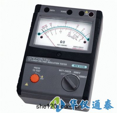 日本KYORITSU(共立) KEW 3123A高壓絕緣(yuán)電(diàn)阻測試(shì)儀