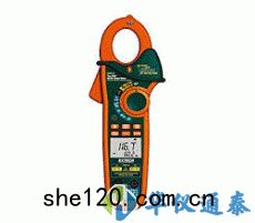 美國EXTECH EX613 400A雙(shuāng)輸(shū)入交流/直(zhí)流鉗(qián)型表(biǎo)+ NCV