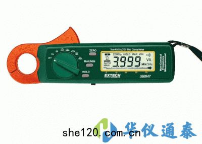 美國(guó)EXTECH 380947 400A真(zhēn)有(yǒu)效(xiào)值交流(liú)/直(zhí)流(liú)迷你(nǐ)鉗表(biǎo)