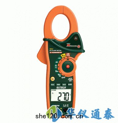 美國EXTECH EX810 1000A交流鉗(qián)形表紅外(wài)測溫儀