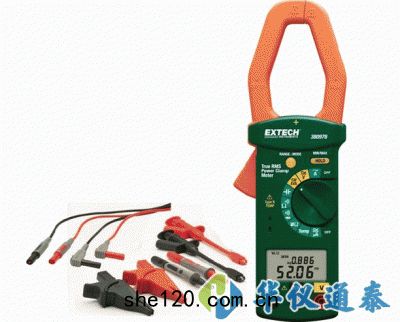 美國EXTECH 380976-K單(dān)相&三相(xiāng)電能質量鉗形表