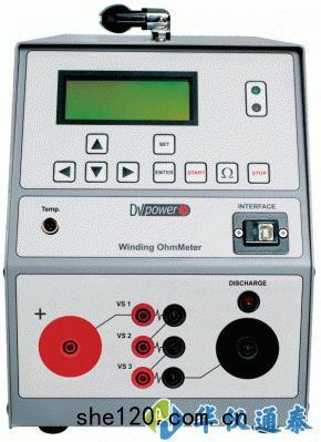 瑞典DV POWER RMO20TW抽頭轉換開(kāi)關(guān)分(fēn)析(xī)儀(yí)和(hé)綫(xiàn)組(zǔ)電阻計