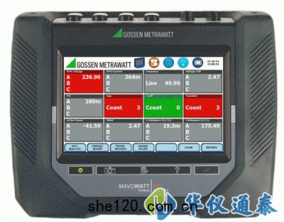 德國GMC-Instruments MavoWatt 270電(diàn)能質量分析儀(yí)