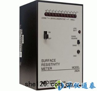 美國(guó)MONROE 262A表麵電阻率測試(shì)儀(yí)