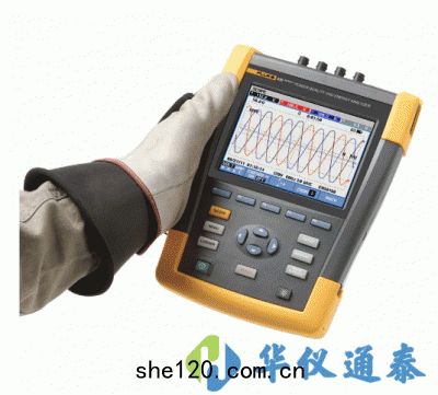 美(měi)國(guó)Fluke 435 II係(xì)列電能(néng)質量(liáng)和(hé)能(néng)量(liáng)分析(xī)儀(yí)