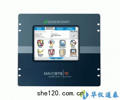 德國(guó)GMC-I Mavosys 10在綫(xiàn)型(xíng)電能(néng)質量(liáng)分析(xī)儀