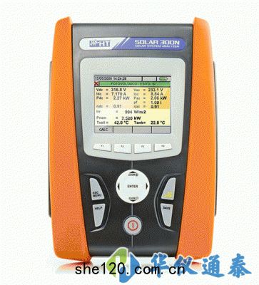 意大利HT SOLAR 300N太陽(yáng)能光伏(fú)係(xì)統電(diàn)能(néng)質(zhì)量測試儀