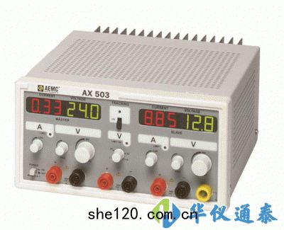 美國(guó)AEMC AX503直(zhí)流電源