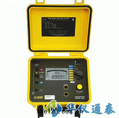 美(měi)國AEMC 6505便(biàn)攜式可(kě)編(biān)程(chéng)兆歐表