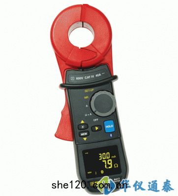 美(měi)國AEMC 6417鉗(qián)形(xíng)接地電(diàn)阻測試儀(yí)