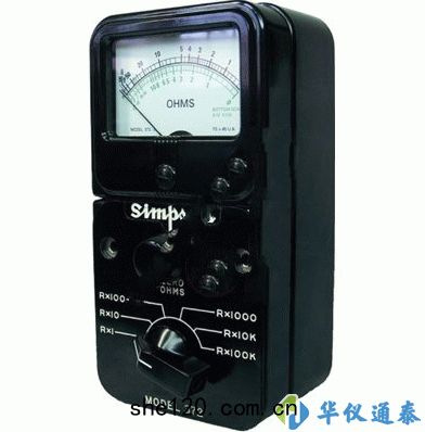 美國Simpson 372-3指(zhǐ)針(zhēn)式(shì)歐姆(mǔ)表