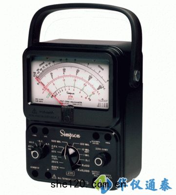 美(měi)國Simpson 270-5指針式(shì)萬用(yòng)表