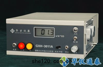 北(běi)京華(huá)雲(yún)GXH-3011A便攜式紅(hóng)外綫CO一氧化碳分(fēn)析儀