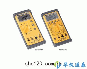 台灣(wān)泰(tài)仕 TES-2700/2712手(shǒu)持式LCR數字(zì)式(shì)電表