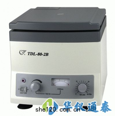 TDL-80-2B低(dī)速(sù)台(tái)式離(lí)心機(jī)