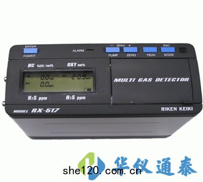 日本理研RX-517便攜(xié)式復合氣(qì)體檢(jiǎn)測(cè)儀(yí)