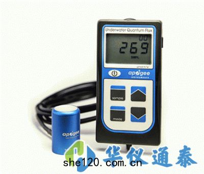 美(měi)國(guó)Apogee MQ-510手(shǒu)持式水下全光譜(pǔ)光(guāng)合(hé)有效輻(fú)射計(jì)