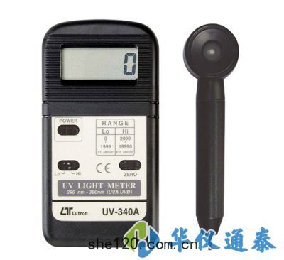 台(tái)灣LUTRON路昌(chāng)UV-340A紫(zǐ)外(wài)綫(xiàn)強照(zhào)度計(jì)