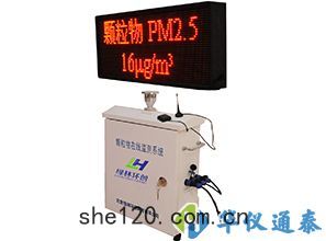 PM2.5顆粒(lì)物監(jiān)測係統