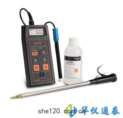 意大(dà)利HANNA(哈(hā)納) HI993310便(biàn)攜(xié)式電導(dǎo)率儀(yí)