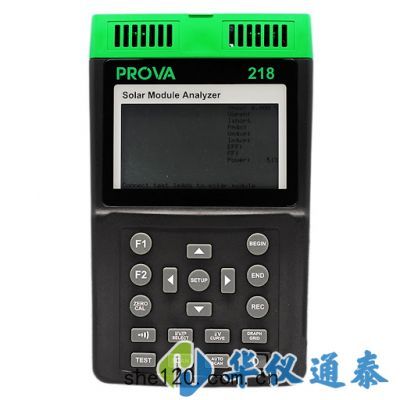 台(tái)灣泰仕 PROVA-218太(tài)陽(yáng)能電(diàn)池分析(xī)儀