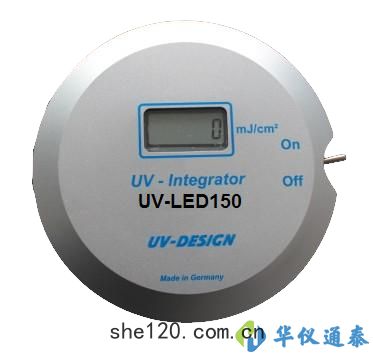 德國UV-DESIGN UV-LED 150光(guāng)源專用(yòng)檢測能(néng)量(liáng)計