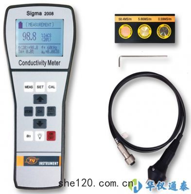 Sigma 2008A型便(biàn)攜(xié)式金屬(shǔ)渦(wō)流(liú)電導(dǎo)率(shuài)儀(yí)