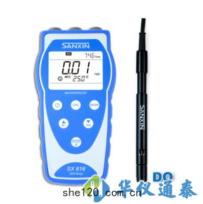 SX816便(biàn)攜式(shì)溶解氧儀